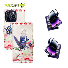 iPhone 16 Pro Wallet Printed Design Case