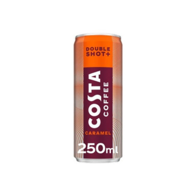 Costa Double Shot Caramel 12 x 250ml