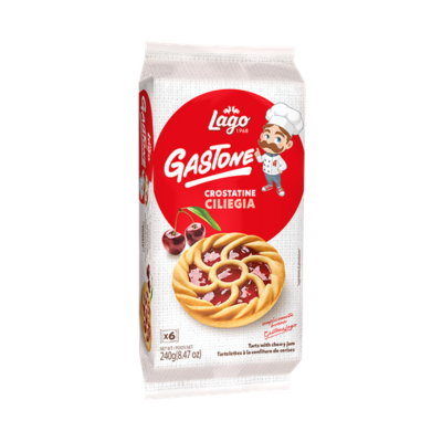 Gastone Lago Crostatine Cherry Jam 5 x 240g