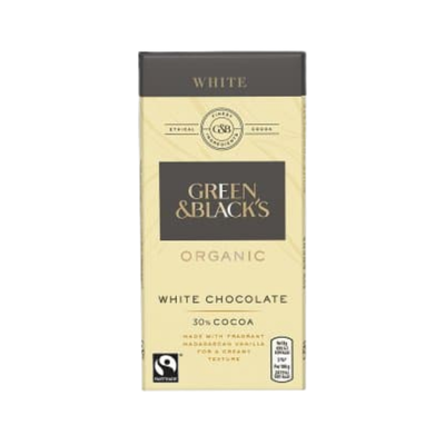 Green & Black''s Organic White Chocolate 15 x 90g