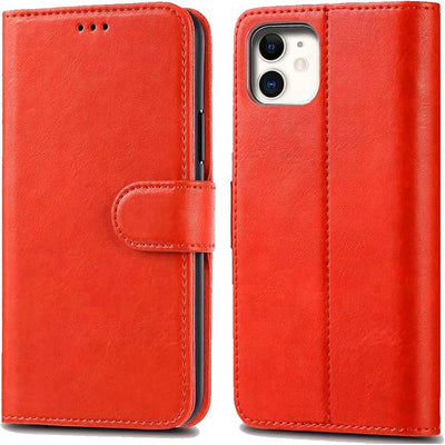 FLIP CASE FOR IPHONE 11 IN RED COLOUR