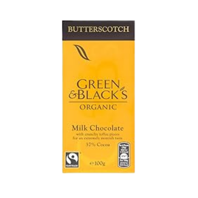 Green & Black''s Organic Butterscotch 15 x 90g