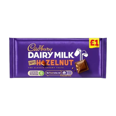 Cadbury''s D/M Chopped Hazelnut  22 x 95g