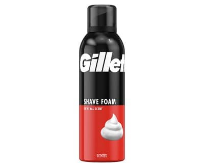 Gillette Regular Shave Foam 6 x 200ml