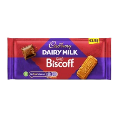 Cadbury''s D/M Biscoff 21 x 95g