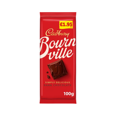 Cadbury''s Bournville PM1.95 18 x 100g