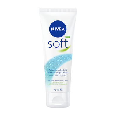 Nivea Soft Cream Tube 6 x 75ml