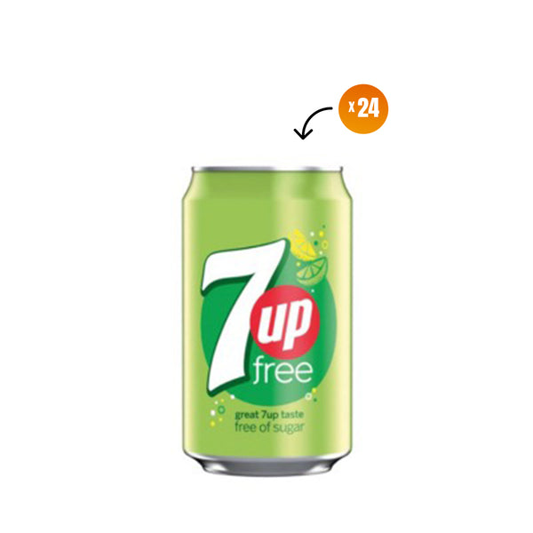 7UP Suger/Free Cans UK