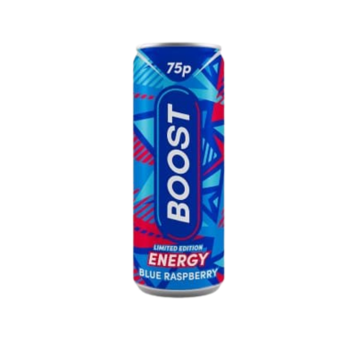 Boost Energy Blue Raspberry 24 x 250ml