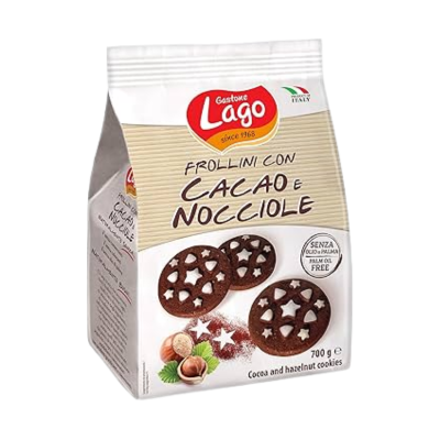 Elledi Lago Cocoa & Hazelnut Cookies 5 x 320g