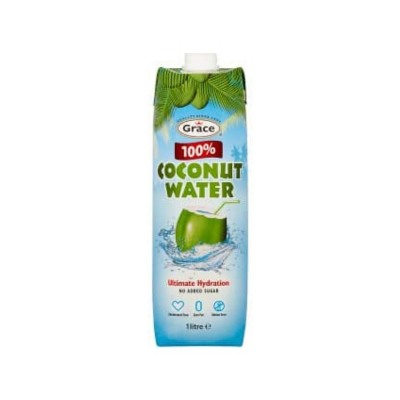 Grace Coconut Water - 100% 12 x 1ltr