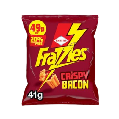 Walkers Frazzles Crispy Bacon 20% Extra 30 x 41g