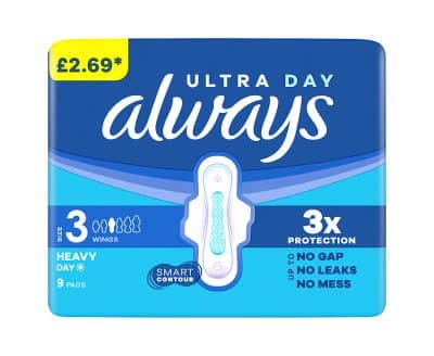 Always Ultra 3 Day Night  4 x 9s