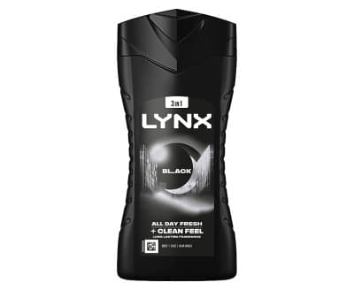 Lynx Shower Gel Black 6 x 225ml