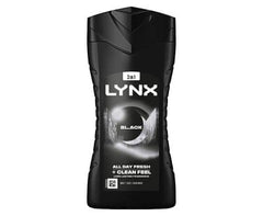 Lynx Shower Gel Black 6 x 225ml
