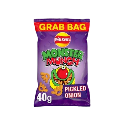 Monster Munch Grab Bag Pickled Onion 35 x 40g