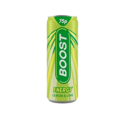 Boost Energy - Lemon &Lime 24 x 250ml