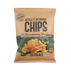 Kettle Cooked Chips - Jalapenos 8 x 150g