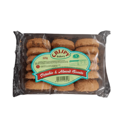 Crispy Pista & Almond Biscuits 5 x 250g