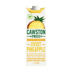 Cawston Press Sweet Pineapple Juice 8 x 1ltr