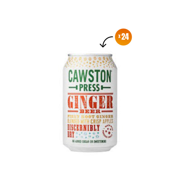 Cawston Press Sparkling Ginger Beer Can