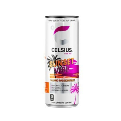 Celsius Energy Sunset Vibe Can 12 x 355ml