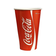 Coke Cold Drink Paper Cup