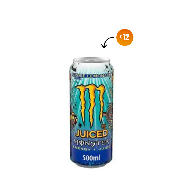 Monster Aussie Lemonade 500ml x 12