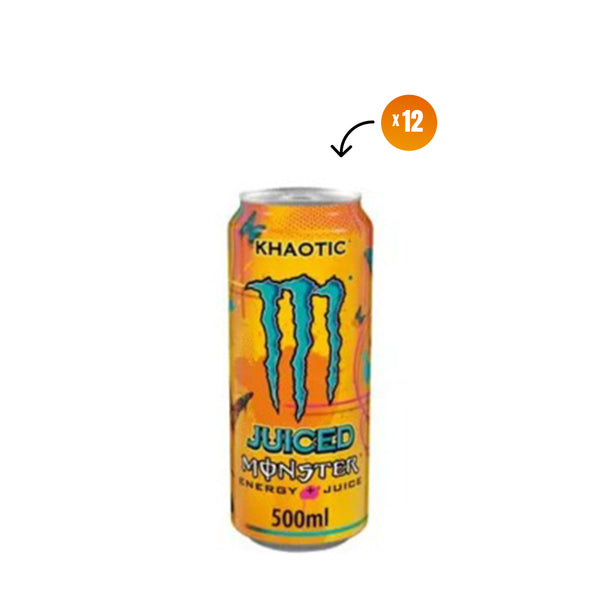 Monster Juiced Khaotic 500ml x 12