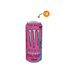 Monster Ultra Fantasy Ruby Red 500ml x 12