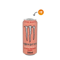 Monster Ultra Peachy Keen 500ml x 12