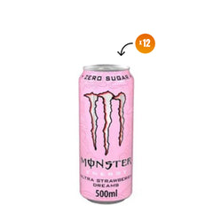 Monster Ultra Strawberry Dreams 500ml x 12