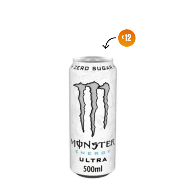 Monster Ultra White 500ml x 12