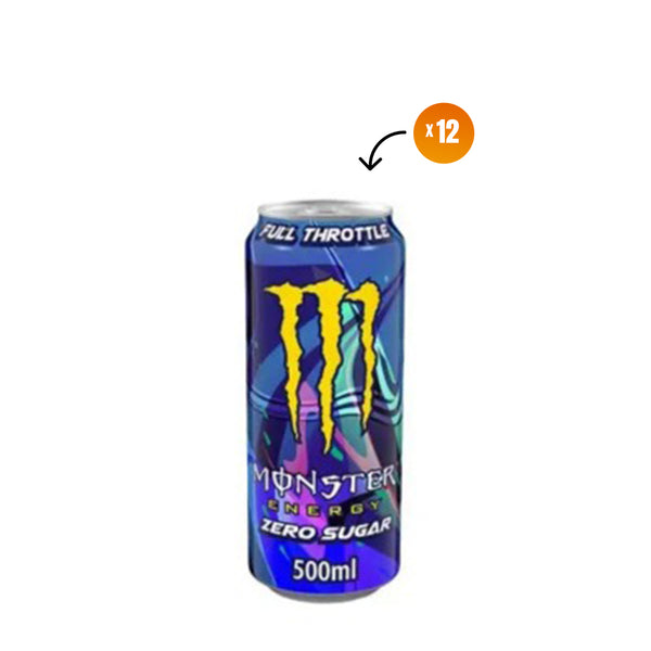 Monster Zero Full Throttle 500ml x 12