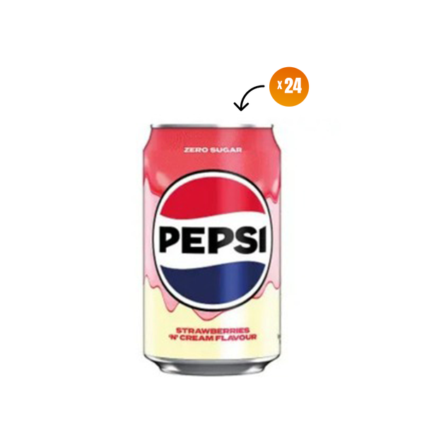 Pepsi Strawberry & Cream Soda