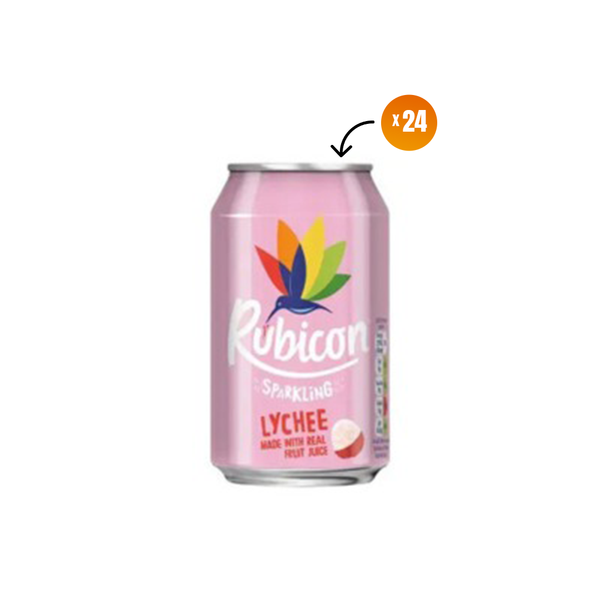 Rubicon Lychee Cans