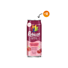 Rubicon Spring Cans - Black Cherry Raspberry
