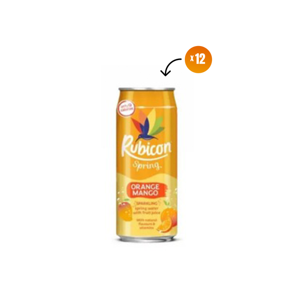 Rubicon Spring Cans - Orange Mango