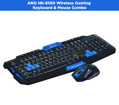 ANG HK-8100 Wireless Gaming Keyboard Mouse Combo