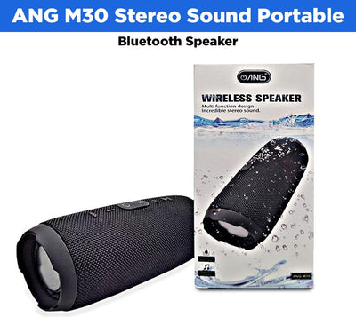 ANG M30 Stereo Sound Portable Bluetooth Speaker