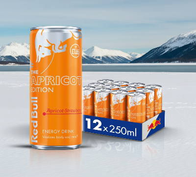Red Bull Apricot Edition 12 x 250 ml