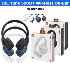 JBL Tune 520BT Wireless On-Ear Headphones