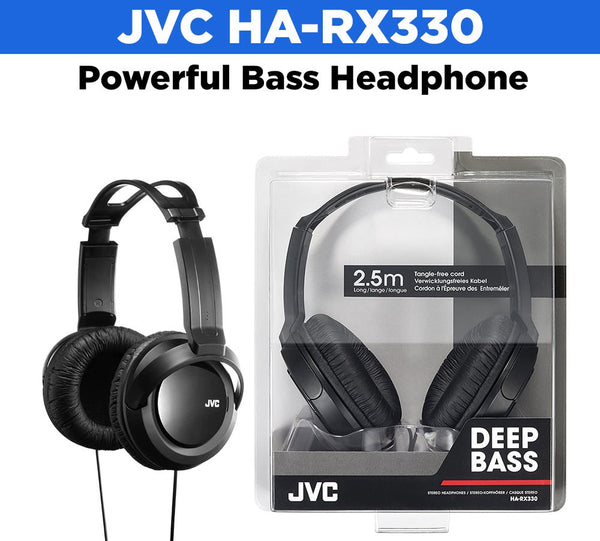 JVC HA-RX330 Powerful Bass Headphone