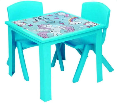 Children Table and chair set Toddler Chair Kids Room Pink Blue Red Yellow Green