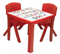 Children Table and chair set Toddler Chair Kids Room Pink Blue Red Yellow Green