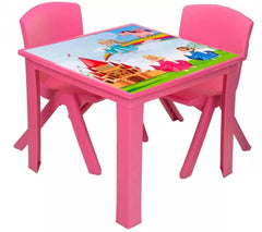 Children Table and chair set Toddler Chair Kids Room Pink Blue Red Yellow Green