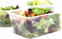 Satco Microwave Oven Plastic Food Containers with Lids 500ml 250*1 in BOX