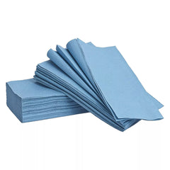 4000 Blue Paper Hand Towels V fold tissues InterFold Premium Quality Single Ply