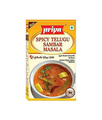 Priya Spicy Telugu Sambar Masala