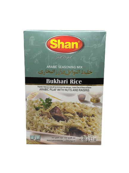 SHAN BUKHARI RICE ARABIC SEASONING 60G